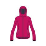 CMP Girls Softshell Jacket with Fixed Hood 3A29385N